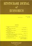 HITOTSUBASHI JOURNAL OF ECONOMICS
