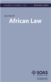 Journal of African Law