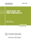 GEOLOGY OF ORE DEPOSITS