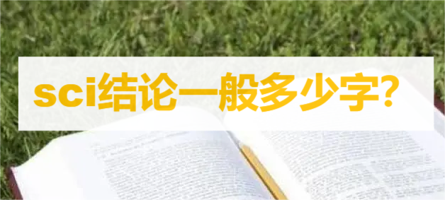 sci结论一般多少字