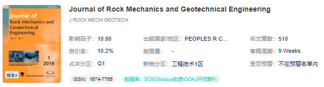 Journal of Rock Mechanics and Geotechnical Engineering