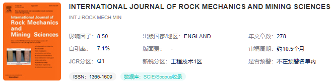 International Journal of Rock Mechanics and Mining Sciences