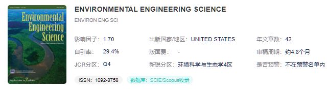 Environmental Engineering Science